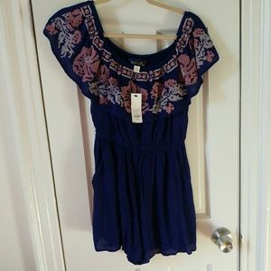 Off The Shoulder Romper